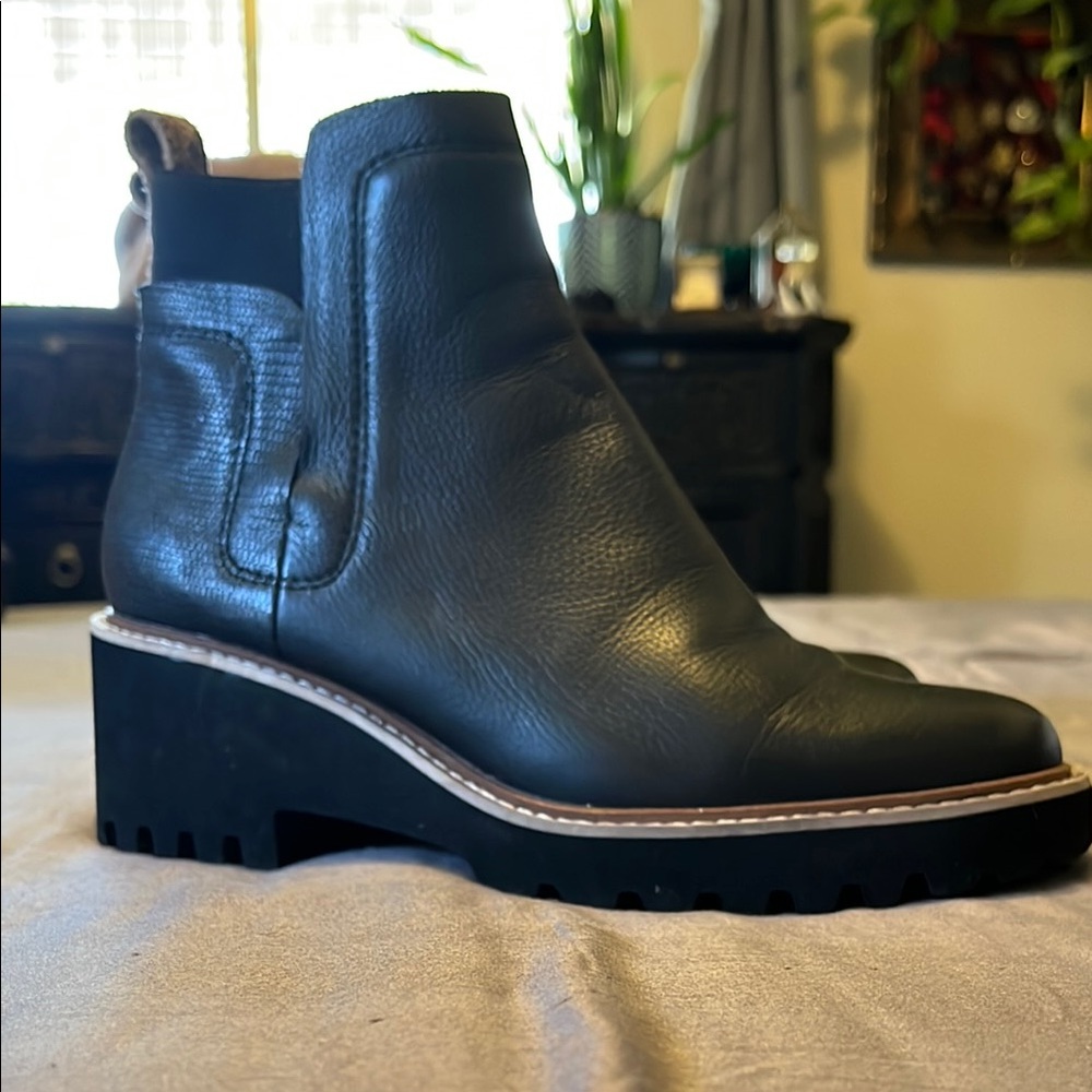 Dolce Vita Black Heeled Boots